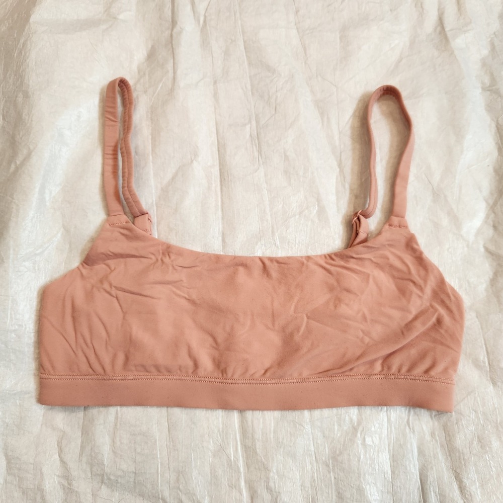 SKIMS Fits Everybody Scoop Bralette Peach Pink Bramble Size XS BR-SCP-9182
